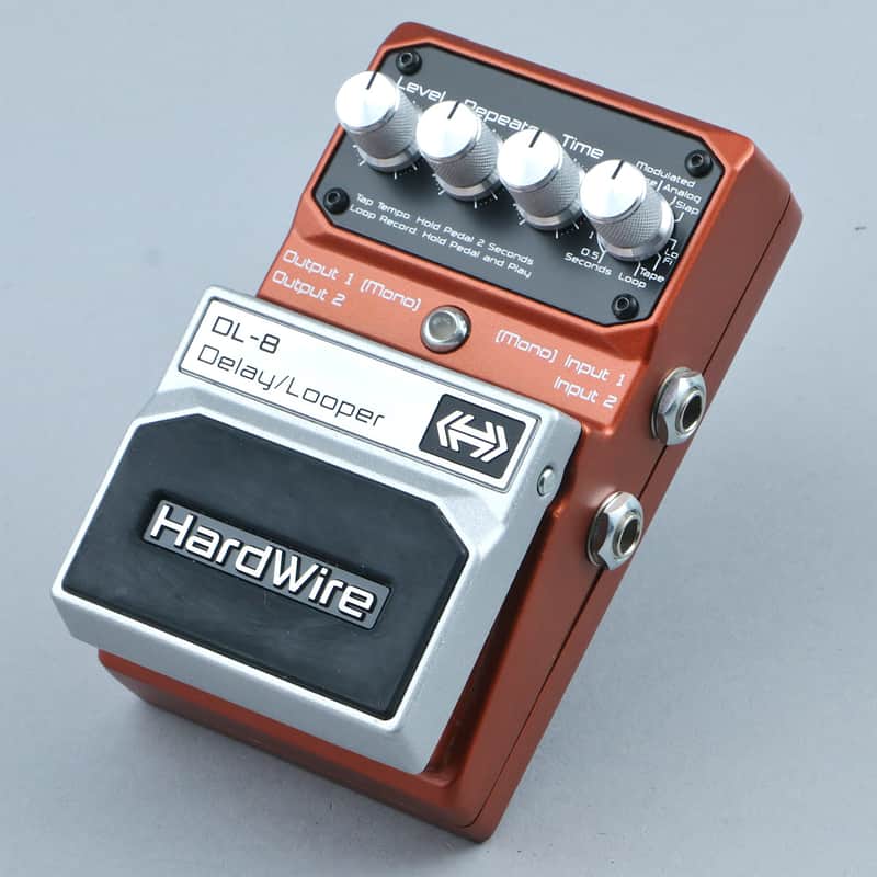 Digitech Hardwire DL-8 Delay/Looper Guitar Effects Pedal P-30626 image 1