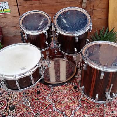 SONOR Signature Ebony Makassar, 1980s. image 10
