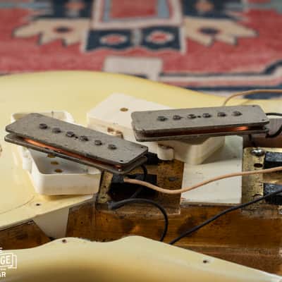1964 Fender Jazzmaster Olympic White with video! image 14