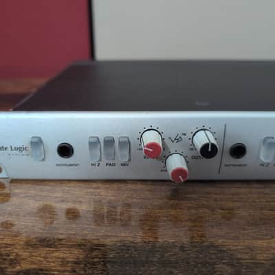 Solid State Logic XLogic Alpha VHD Pre 4-Channel Microphone Preamp 2007 - 2020 - Silver image 2