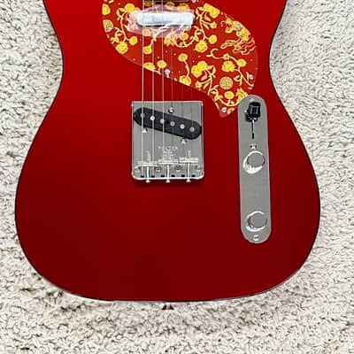Mint Fender Limited Edition Raphael Saadiq Telecaster Elec. Guitar, Dark Metallic Red image 3
