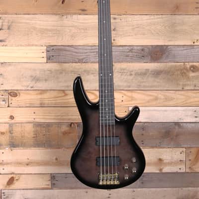 Ibanez GSR205PC 5-String Bass Transparent Pale Black Burst image 4