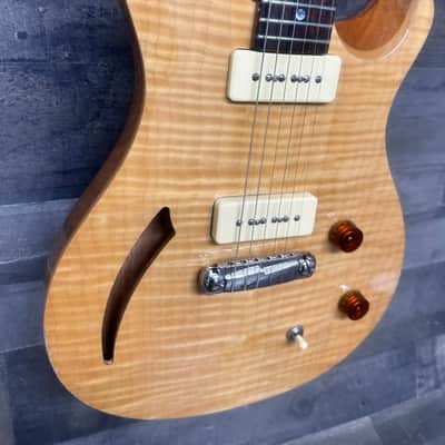 PRS SE Custom Semi-Hollow – Natural Flame Top Korea 2005 image 3