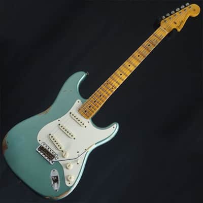 Fender Custom Shop [USED] 2021 Spring Event Limited Edition Re-Order 1957 Stratocaster (Fadad Sherwood Green Metallic) [SN.CZ566897] image 3