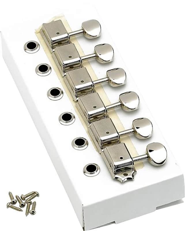 Fender 099-2040-002 American Vintage Stratocaster / Telecaster Tuning Heads Left-Handed (6) image 1