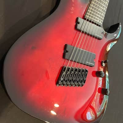 Harley Benton MultiScale-7 TPB DLX 7-String - MULTISCALE Guitar image 9