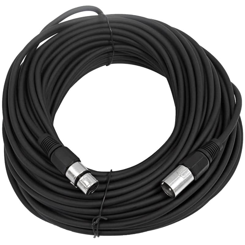 Seismic Audio SAXLX-100 XLR Male to XLR Female Mic Cable - 100' image 1