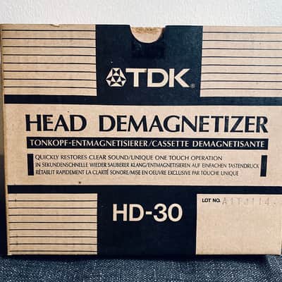 *LAST ONES* - TDK HD-30 Tape Head Demagnetizer - Sealed / NOS from 1991 image 3