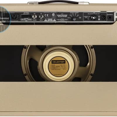 Fender Tone Master Deluxe Reverb Blonde, Guitar Amplifier image 2