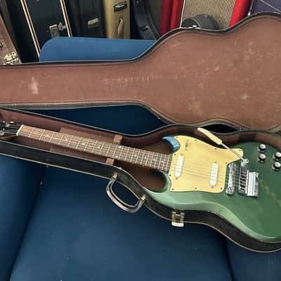 Vintage Gibson Melody Maker Sg D Double Pickup 1966 Pelham Blue OSSC image 1
