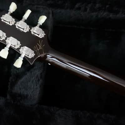 Knaggs Guitars Chena Hollowbody in Charcoal Burst w/ T1 Flame Maple Top image 11