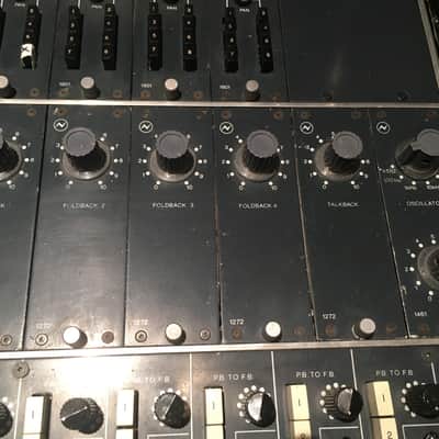 Neve Recording Console Originally Townshend's 1064 Modules Stunning Classic Class A Vintage Neve image 10