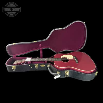 Martin Custom Shop Slope Shoulder Dread Spruce/Mahogany Burgundy w/case 2894733 image 13