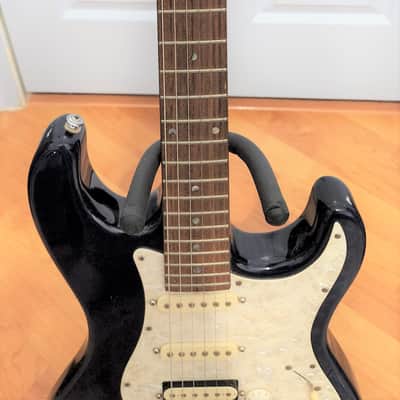 Dean Avalanche 1990-2000 Royal Blue with white pearlized scratch plate image 5
