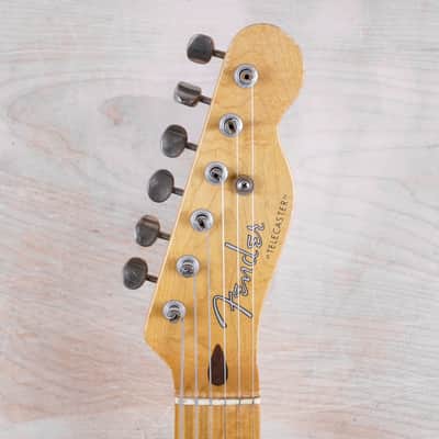 Fender TL55-80 Telecaster Reissue CIJ 2004 Sunburst Ash Body Japan USA Pure Vintage Pickups w/ Bag image 22