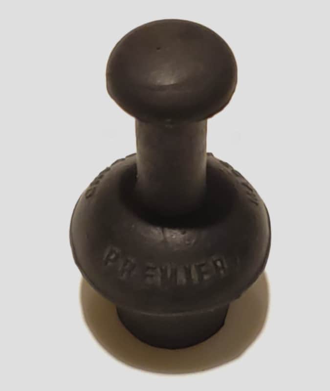 Ultra Rare! 1960s PREMIER RUBBER CYMBAL MOUNT Topper & SEAT * Vintage for Cymbal Stand Arm Mount Holder NOS CLEAN! (Eliminates Wing Nut, sleeve and cup washer)! image 1
