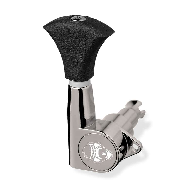 Guitar Monkey 4-String Set Monkeygrip Megalight Axeblade Bass Mechaniken Smoke Black Nickel image 1