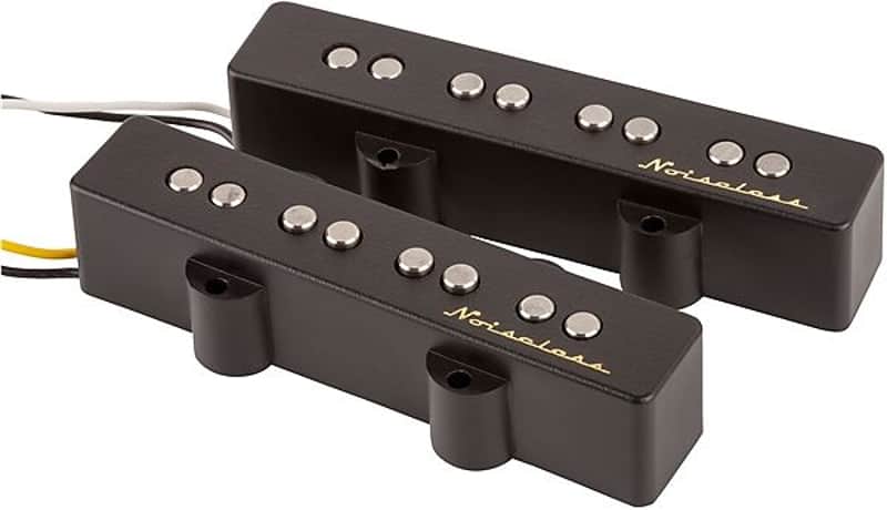 Fender 099-2102 Vintage Noiseless Jazz Bass Pickup Set image 1
