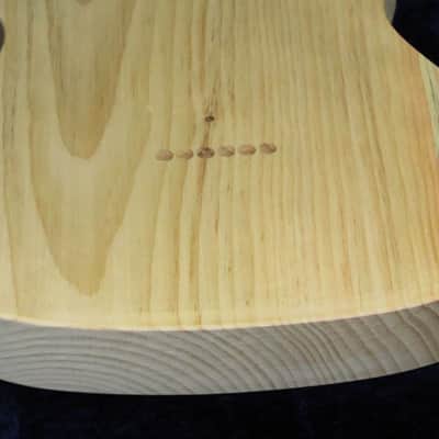 1 Piece Aged Pine Telecaster Tele Body Standard 3lbs 14oz #3652 USA IMPORT CHARGES INCLUDED image 7
