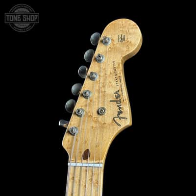 Fender Custom Shop 70th Anniversary 1954 Stratocaster Journeyman Relic Seafoam Green w/case image 6