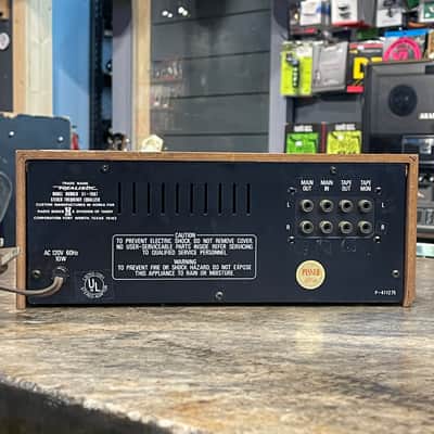 Realistic model 31-1987 Vintage Stereo frequency equalizer with manual image 5