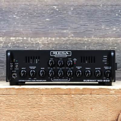 Mesa Boogie Subway WD-800 Head 800-Watt 2-Stage Tube Preamp Bass Amplifier Head image 1