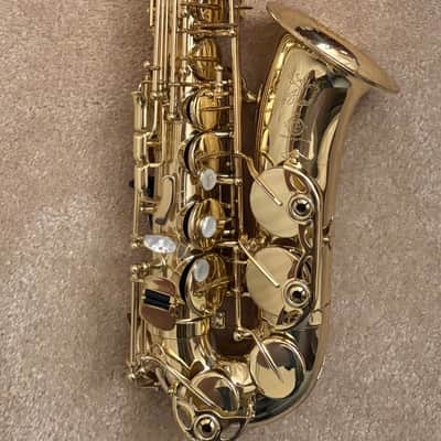 Selmer Paris 52 Axos Series Professional Model Alto Saxophone 2010s - Clear-Lacquered Brass image 1