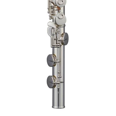 Pearl 201 Series Alto Flute Silver Plated +Straight & Curved Upgraded Forza Headjoints +Case/Cover +2-Day | PFAF201SU | Worldwide Ship | Authorized Dealer image 2