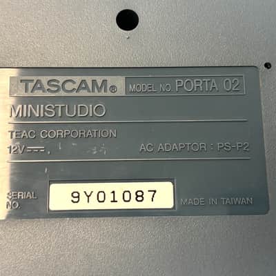 TASCAM Porta 02 Ministudio 4-Track Cassette Recorder image 12