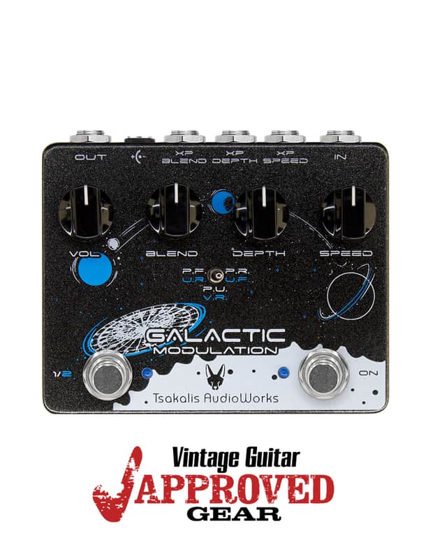 Tsakalis Audioworks Galactic Multi Modulation Pedal image 1