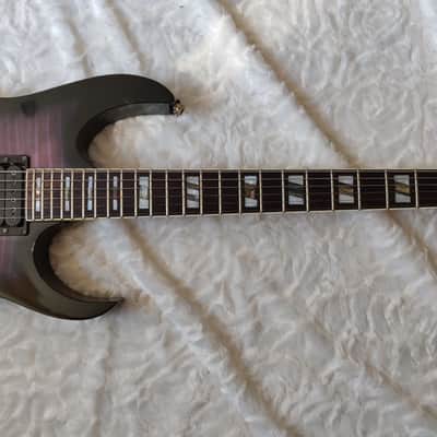 1991 Ibanez RG570 Limited Edition 70th anniversary Amethyst burst image 2
