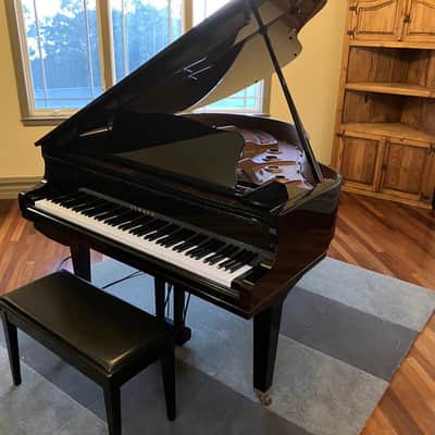 Yamaha Disklavier DGC1 Mark IV Baby Grand Piano 2007 - Polished Ebony image 1