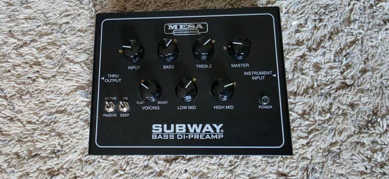 Mesa Boogie Subway Bass DI Preamp image 1