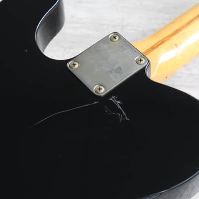 1982 Tokai Japan TE-70 Breezysound '58 Reissue Telecaster (Black) image 12