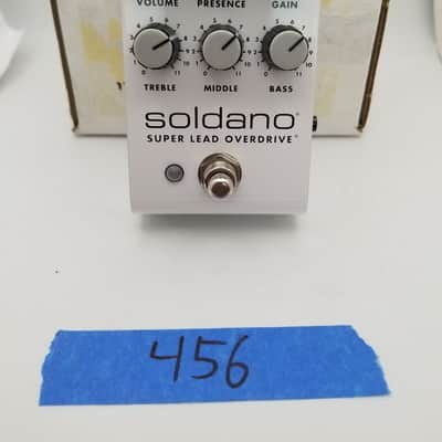 Soldano SLO Pedal 2022 - Present - White image 1