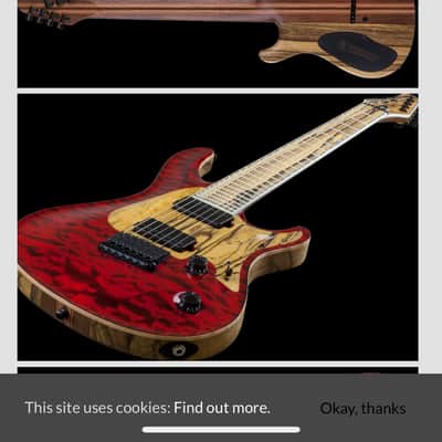 Mayones Masterbuild MBC Core Guard 7 String 2018 Gloss Top Matte everything else image 14