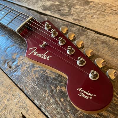 Fender Japanese Aerodyne Stratocaster 2006 Old Candy Apple Red CIJ w/ Docs image 8
