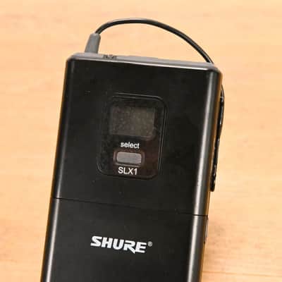 Shure SLX14-H5 Wireless Bodypack System - 518-542 MHz (NO POWER SUPPLY) CG01Y31 image 10