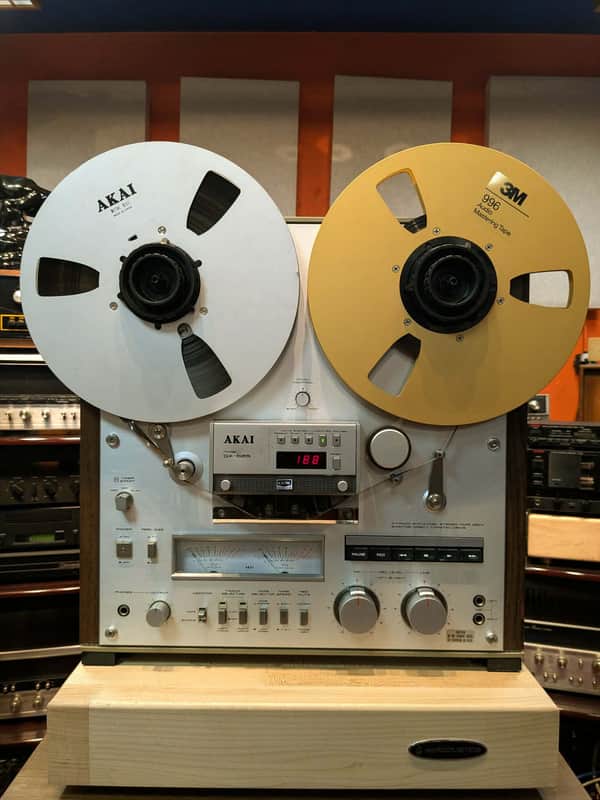 Akai GX-625 Stereo Reel to Reel Tape Deck Recorder Serviced image 1