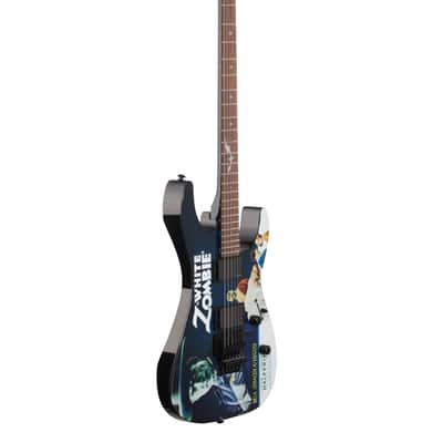 ESP LTD Kirk Hammett KH-WZ White Zombie Graphic Guitar image 8