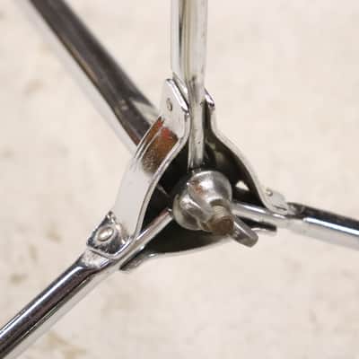 Japanese Flat Base Straight Cymbal Stand Vintage 1960's image 9