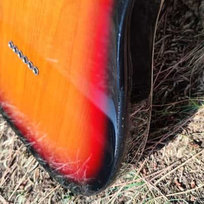 Fender American Standard Telecaster with Maple Fretboard 1998 3 Color Sunburst image 7