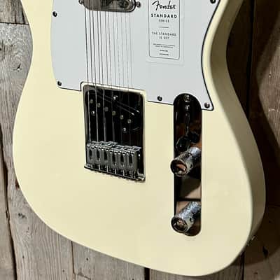 NEW Fender Standard Telecaster - Olympic White, New Line From Fender! Awesome Tele! image 5