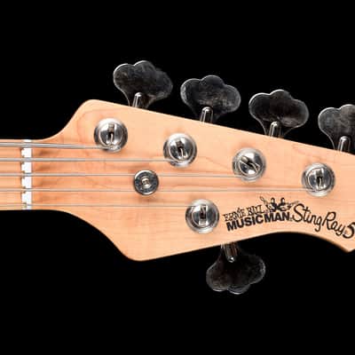 Ernie Ball Music Man StingRay5 H 2011 - Black image 6