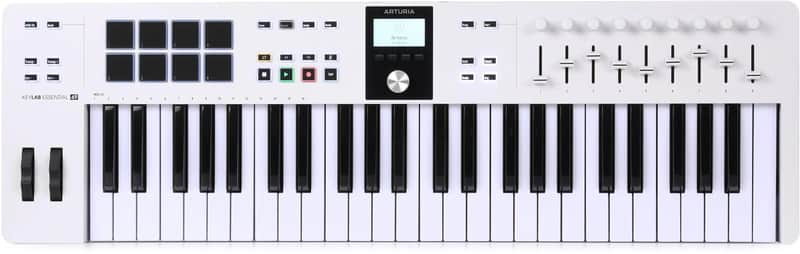 Arturia KEYLAB 49 Essential USB/MIDI Controller, White image 1