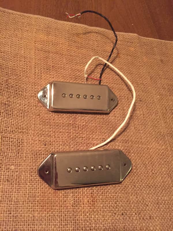 Epiphone Dog Ear P90 Pickups Chrome image 1