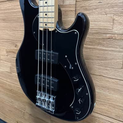 Fender American Deluxe Dimension IV HH Active 4- string Bass 2014 - Black - 8lbs 8oz w/OHSC image 5