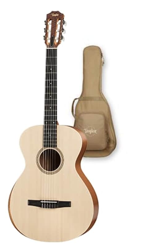 Taylor Academy 12en Series Nylon String Acoustic/Electric Guitar, w/ Taylor Gigbag