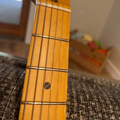 Fender American Ultra Stratocaster HSS 2023 - Texas Tea image 11