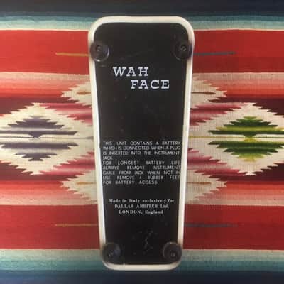 Dallas Arbiter Wah Face 1960's Black 'Sound City' - Wah Face / Good image 2
